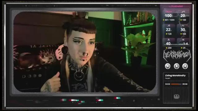 Thumbnail 2, 666deathgasm's Stream at Chaturbate, 1 month ago