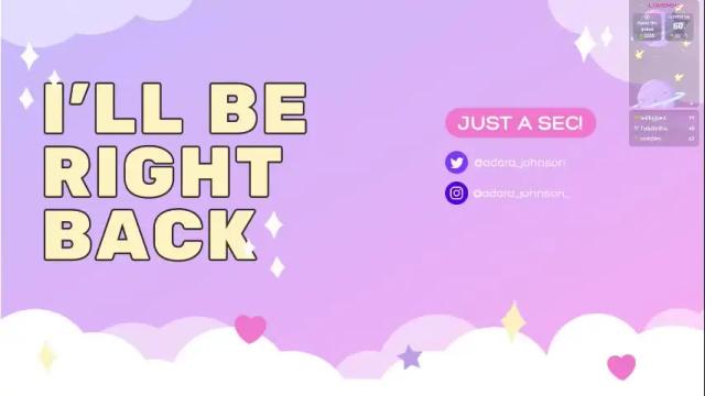 Image 2 of adara_johnson_ Stream on Chaturbate on 13 days ago