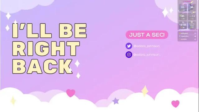 Image 7 of adara_johnson_ Stream on Chaturbate on 13 days ago