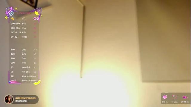 Thumbnail 3, adelineevanss's Stream at Chaturbate, 1 month ago
