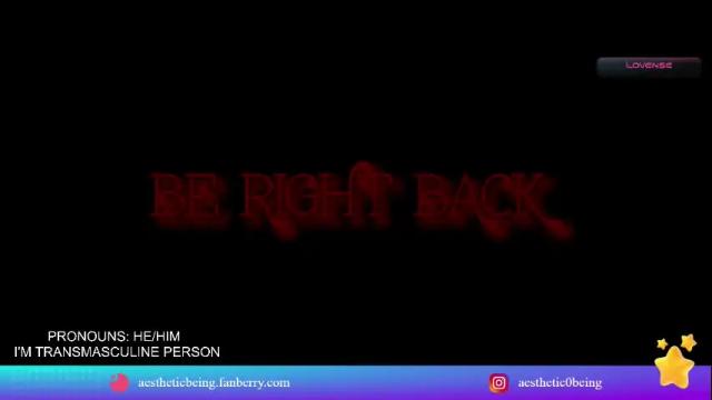 Thumbnail 1, aesthetic_being's Stream at Chaturbate, 19 days ago