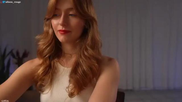 Image 7 of alisonrouge Stream on Chaturbate on 17 days ago