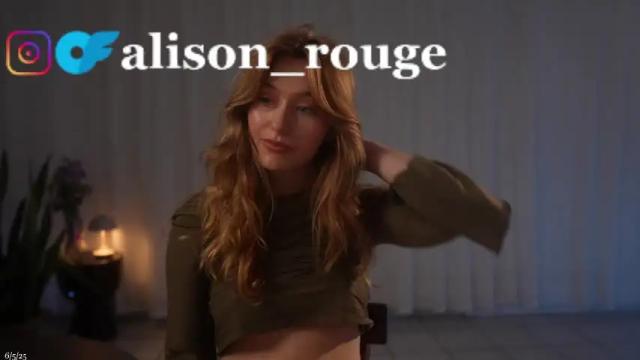 Image 6 of alisonrouge Stream on Chaturbate on 9 days ago