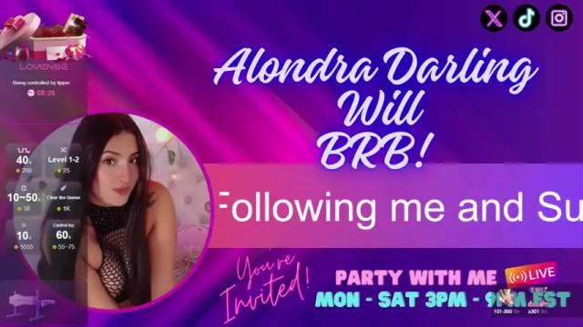 Thumbnail 1, alondra_darling's Stream at Chaturbate, 16 months ago