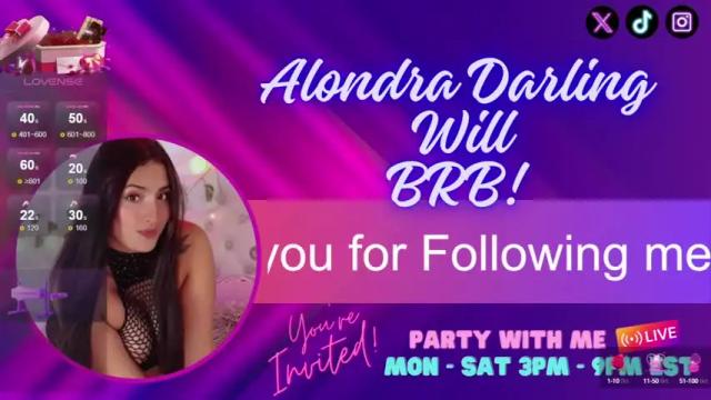 Thumbnail 3, alondra_darling's Stream at Chaturbate, 16 months ago