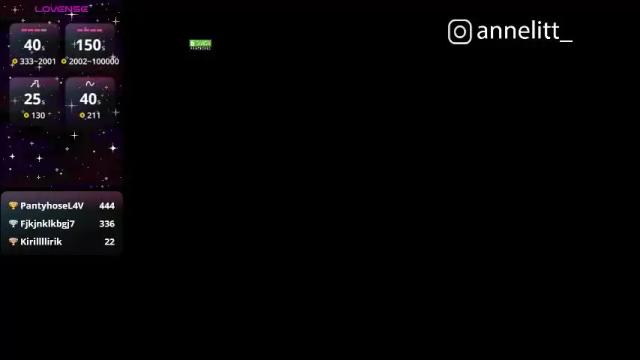 Image 2 of annelitt Stream on Chaturbate on 29 days ago