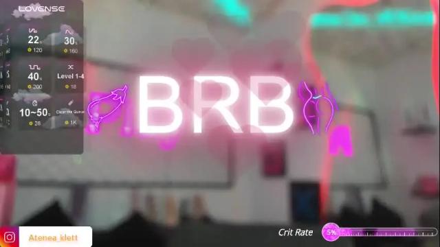 Thumbnail 1, atenea_klett_'s Stream at Chaturbate, 1 month ago