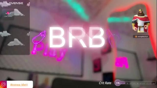 Thumbnail 1, atenea_klett_'s Stream at Chaturbate, 26 days ago