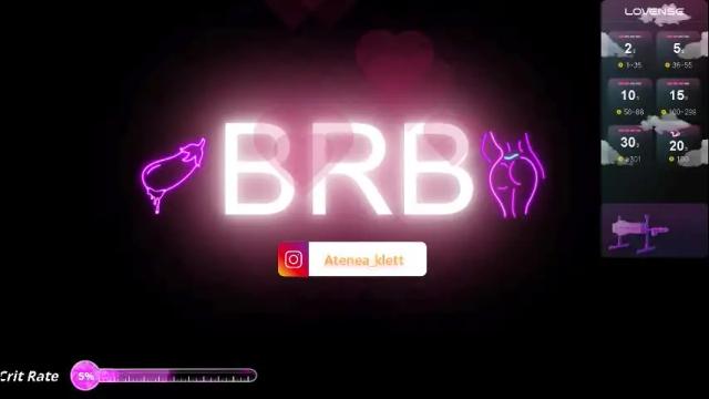 Thumbnail 2, atenea_klett_'s Stream at Chaturbate, 1 month ago