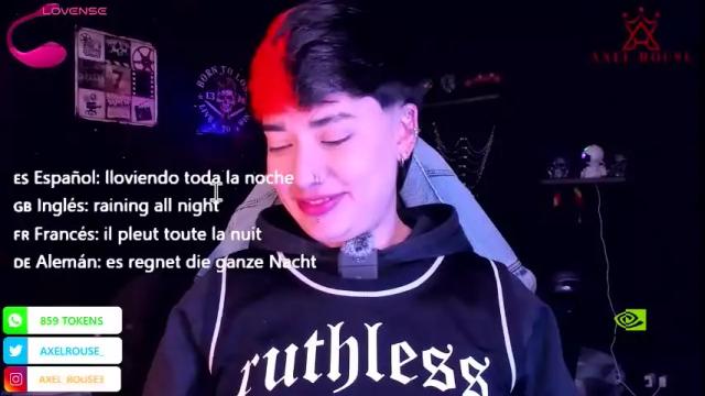 Image 12 of axel_rouse1 Stream on Chaturbate on 22 days ago