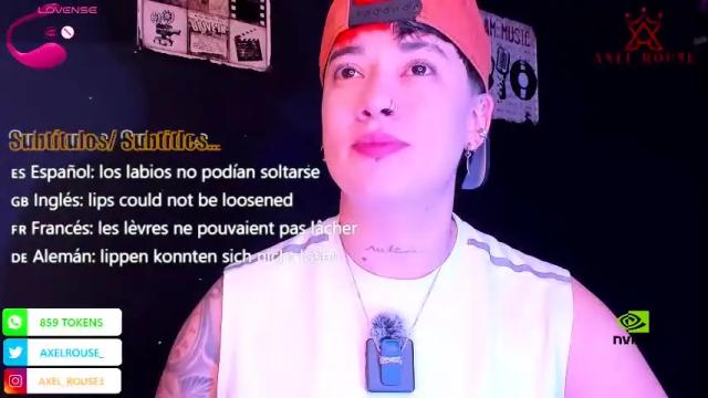 Image 6 of axel_rouse1 Stream on Chaturbate on 20 days ago