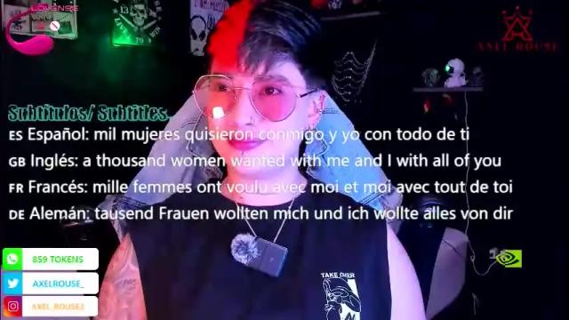 Image 7 of axel_rouse1 Stream on Chaturbate on 18 days ago