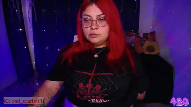 Thumbnail 3, bad_scarlett1's Stream at Chaturbate, 1 month ago