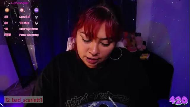 Thumbnail 1, bad_scarlett1's Stream at Chaturbate, 21 days ago