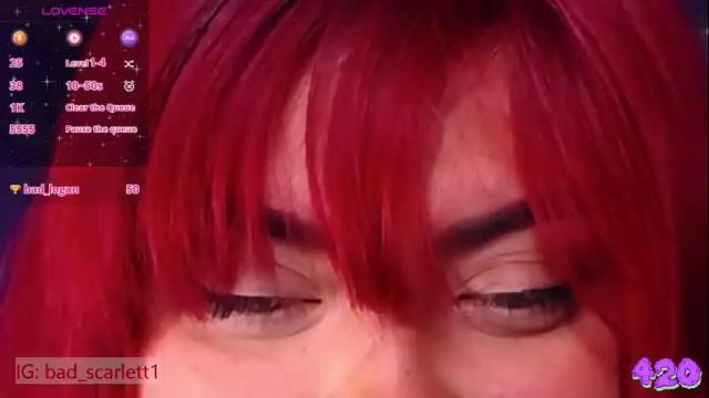 Image 8 of bad_scarlett1 Stream on Chaturbate on 19 days ago