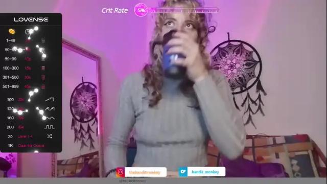 Image 2 of bandit_monkey Stream on Chaturbate on 1 month ago