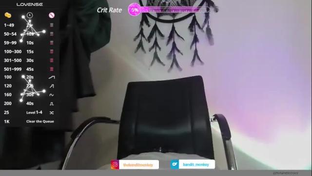 Thumbnail 2, bandit_monkey's Stream at Chaturbate, 1 month ago