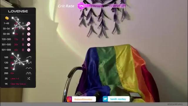 Thumbnail 1, bandit_monkey's Stream at Chaturbate, 1 month ago
