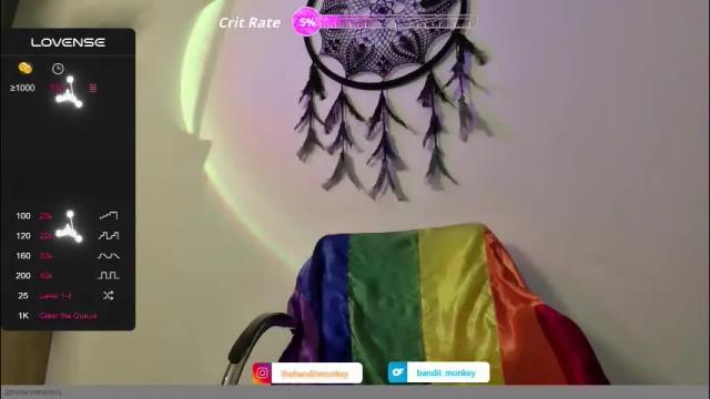 Image 7 of bandit_monkey Stream on Chaturbate on 27 days ago