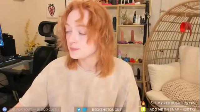 Image 4 of beckthetongue Stream on Chaturbate on 9 days ago