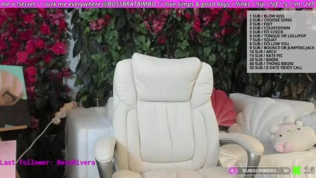 Thumbnail 1, bossbratbimbo's Stream at Chaturbate, 19 months ago