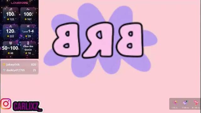 Thumbnail 3, carlixz's Stream at Chaturbate, 2 months ago