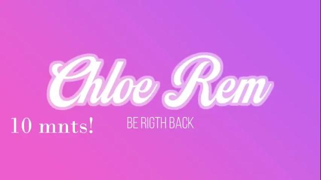Image 8 of chloe_rem Stream on Chaturbate on 1 month ago