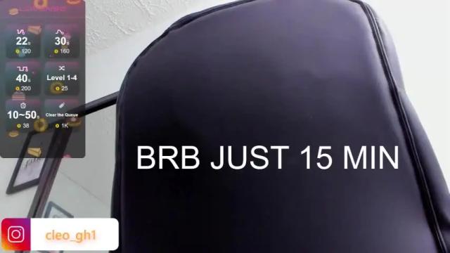 Thumbnail 3, cleo_gh's Stream at Chaturbate, 15 months ago