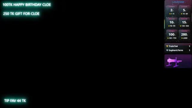 Image 11 of cloe_25 Stream on Chaturbate on 1 month ago