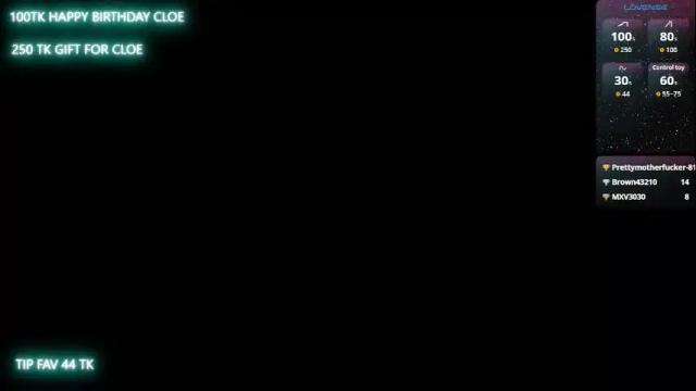 Image 11 of cloe_25 Stream on Chaturbate on 1 month ago