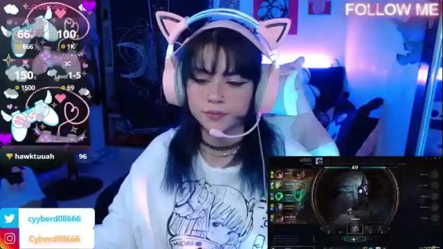 Image 3 of cyyberdoll Stream on Chaturbate on 1 month ago