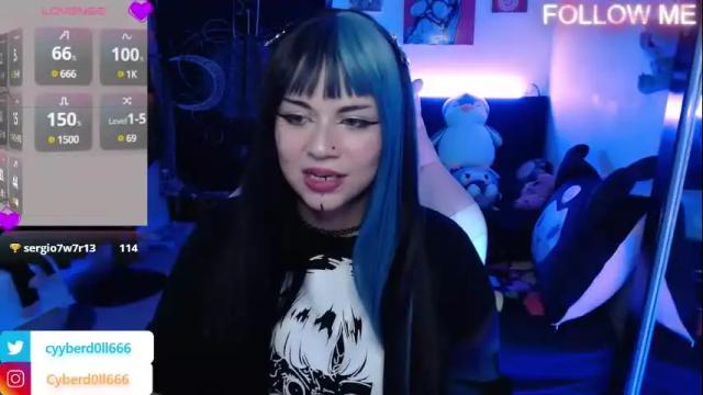 Thumbnail 1, cyyberdoll's Stream at Chaturbate, 1 month ago