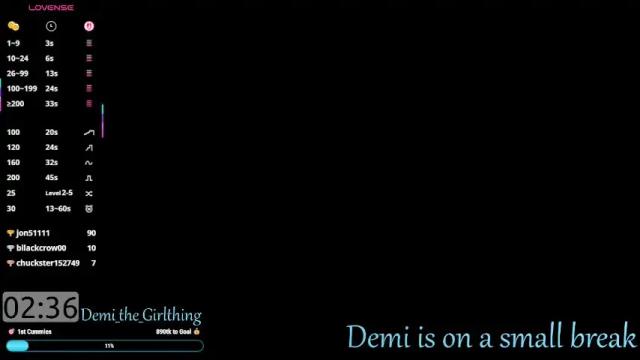 Thumbnail 1, demi_the_girlthing's Stream at Chaturbate, 20 days ago