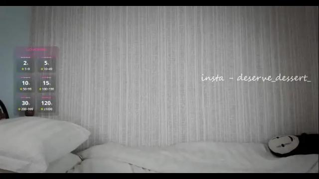 Image 3 of deserve_dessert Stream on Chaturbate on 12 days ago