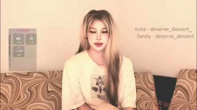 Thumbnail 1, deserve_dessert's Stream at Chaturbate, 1 month ago