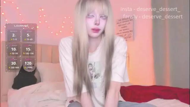 Image 3 of deserve_dessert Stream on Chaturbate on 25 days ago