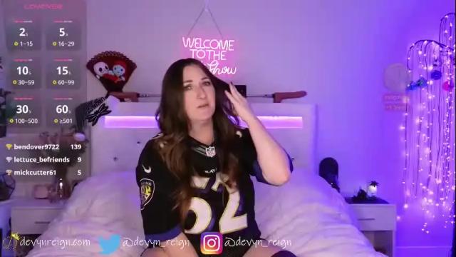Thumbnail 1, devynreign's Stream at Chaturbate, 1 month ago