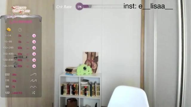 Image 8 of e__lisa Stream on Chaturbate on 21 months ago