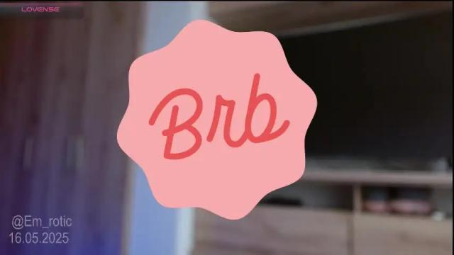 Thumbnail 1, em_rotic's Stream at Chaturbate, 21 days ago