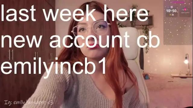 Thumbnail 2, emilyincb's Stream at Chaturbate, 1 month ago