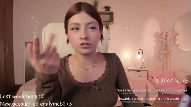 Thumbnail 3, emilyincb's Stream at Chaturbate, 1 month ago