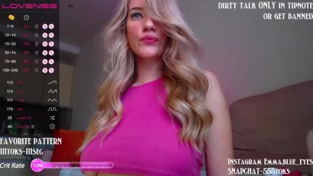 Thumbnail 1, emma_lov2's Stream at Chaturbate, 9 months ago