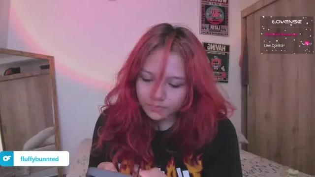 Image 12 of fluffybunnred Stream on Chaturbate on 19 months ago