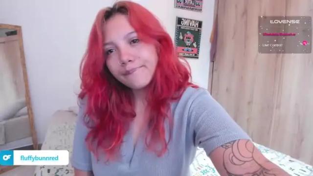 Image 3 of fluffybunnred Stream on Chaturbate on 19 months ago