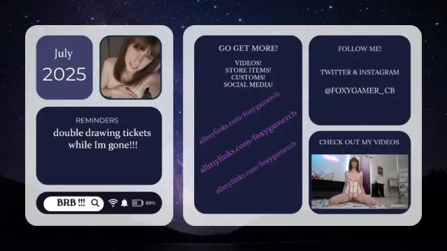 Image 4 of foxy_gamer Stream on Chaturbate on 3 days ago