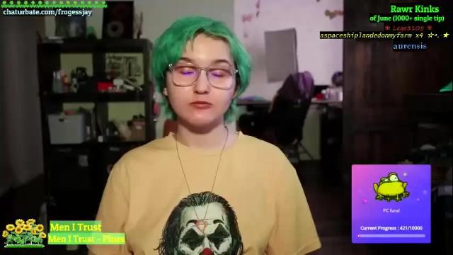 Image 4 of frogessjay Stream on Chaturbate on 3 days ago