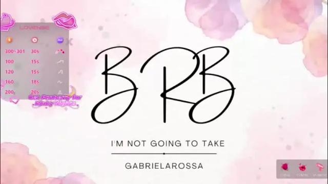 Thumbnail 3, gabrielarossa's Stream at Chaturbate, 24 days ago