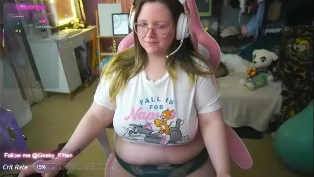Image 12 of geeky_kitten Stream on Chaturbate on 2 months ago