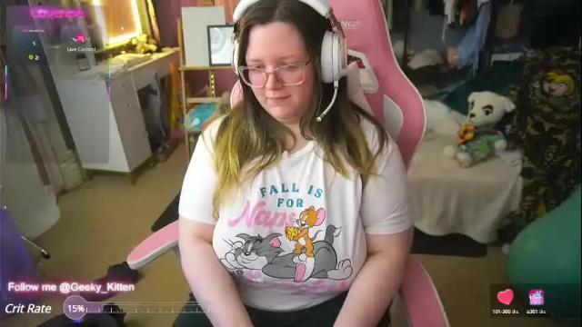 Image 2 of geeky_kitten Stream on Chaturbate on 2 months ago
