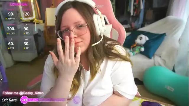 Image 11 of geeky_kitten Stream on Chaturbate on 1 month ago